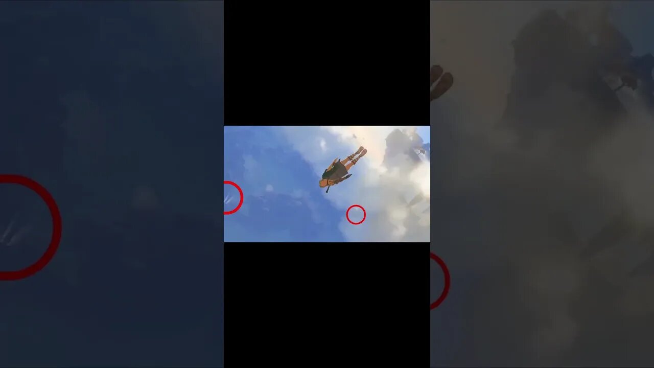 TOTK Skydive Analysis - #shorts #zelda