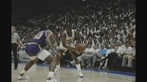 Terry Teagle 24 Points Vs. Jazz, 1989 Playoffs Game 3.