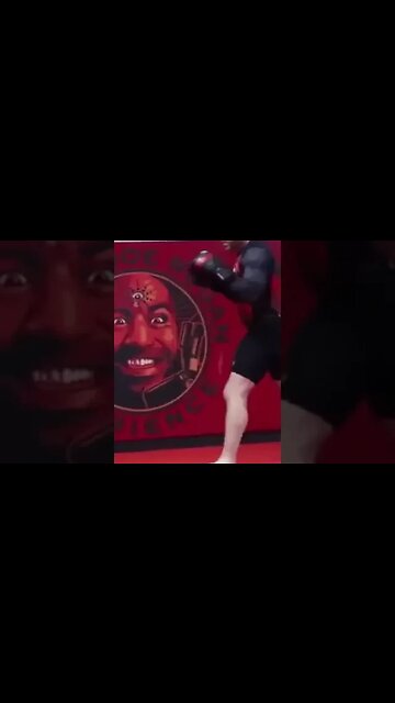 Joe Rogan Training Striking!