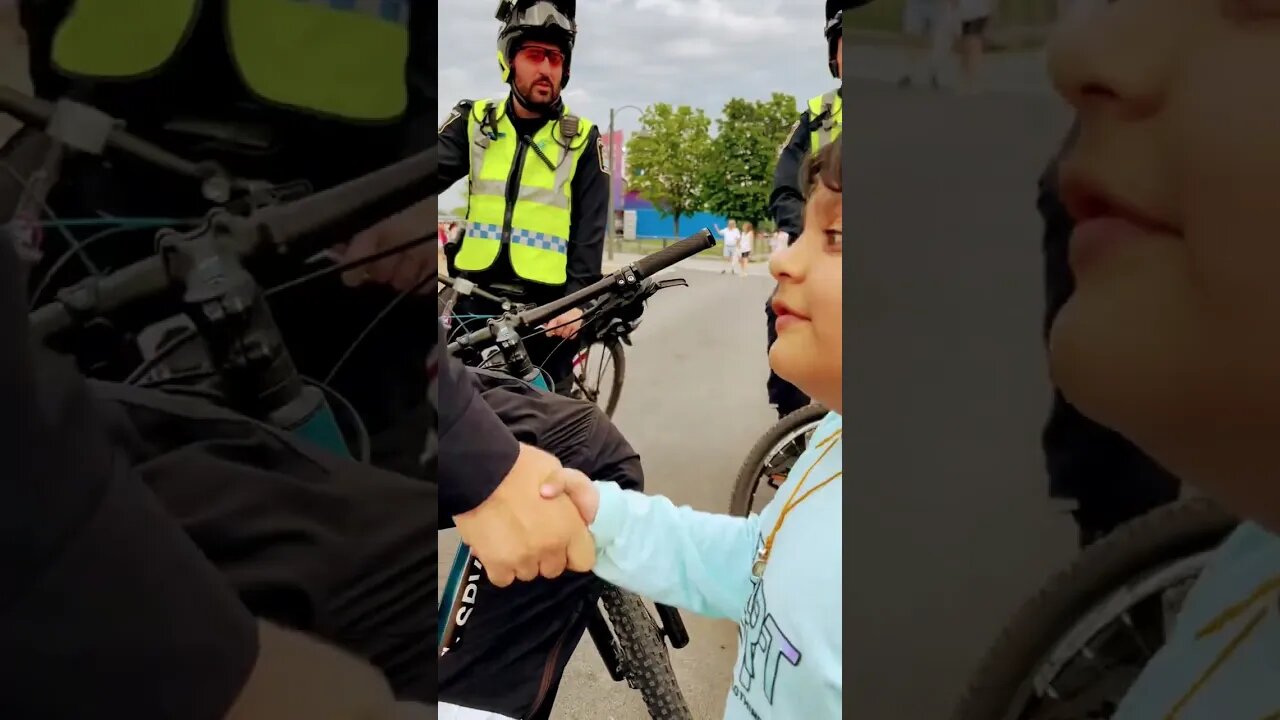 Saarthak meet and greet cops