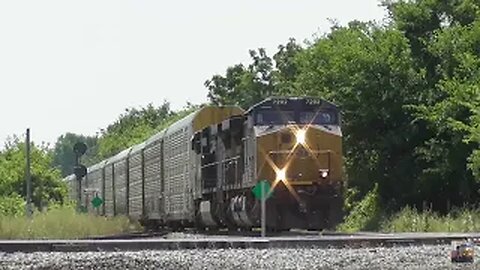 Two CSX Trains from Greenwich, Ohio July 20, 2024 Part 5