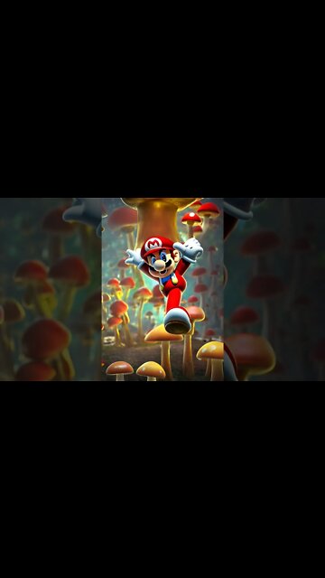 AI generated Super Mario #supermariobros