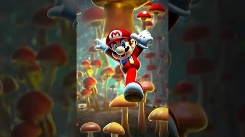 AI generated Super Mario #supermariobros
