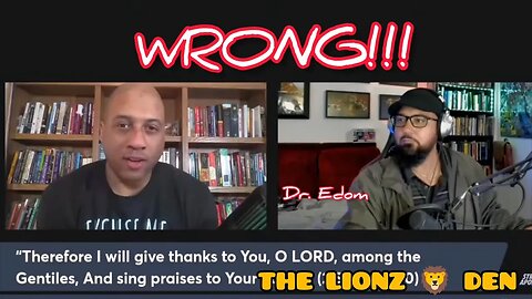 "DEBUNKING DR. E-DUMBS CHRI$TIAN FALLACY - ROMANS 15:7 BREAKDOWN" ‎@VocabMalone #thebookofroman