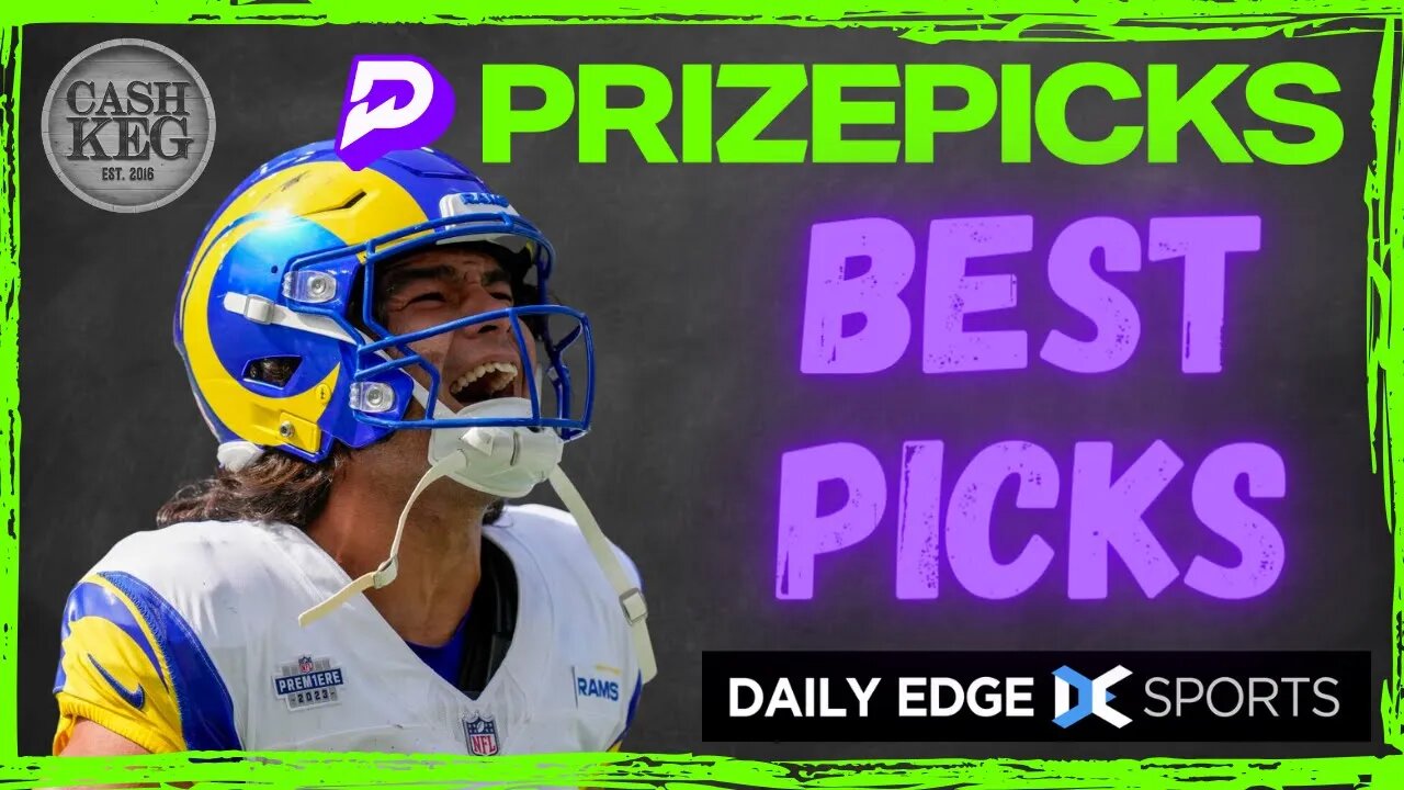 NFL PRIZEPICKS MNF | PROP PICKS | MONDAY | 9/25/2023 | BEST BETS | NFL WEEK 3