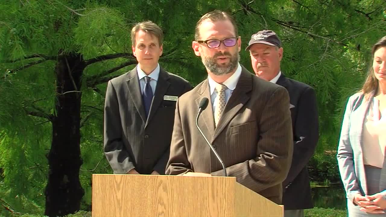 Florida Agriculture Commissioner Nikki Fried makes water announcement in Palm Beach County