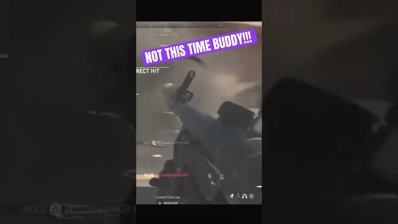 NOT THIS TIME BUDDY!!! #resurgence #warzone2 #shorts