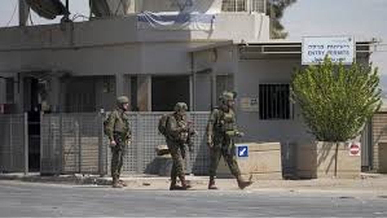 Israel's military says gunman killed three at Jordan border