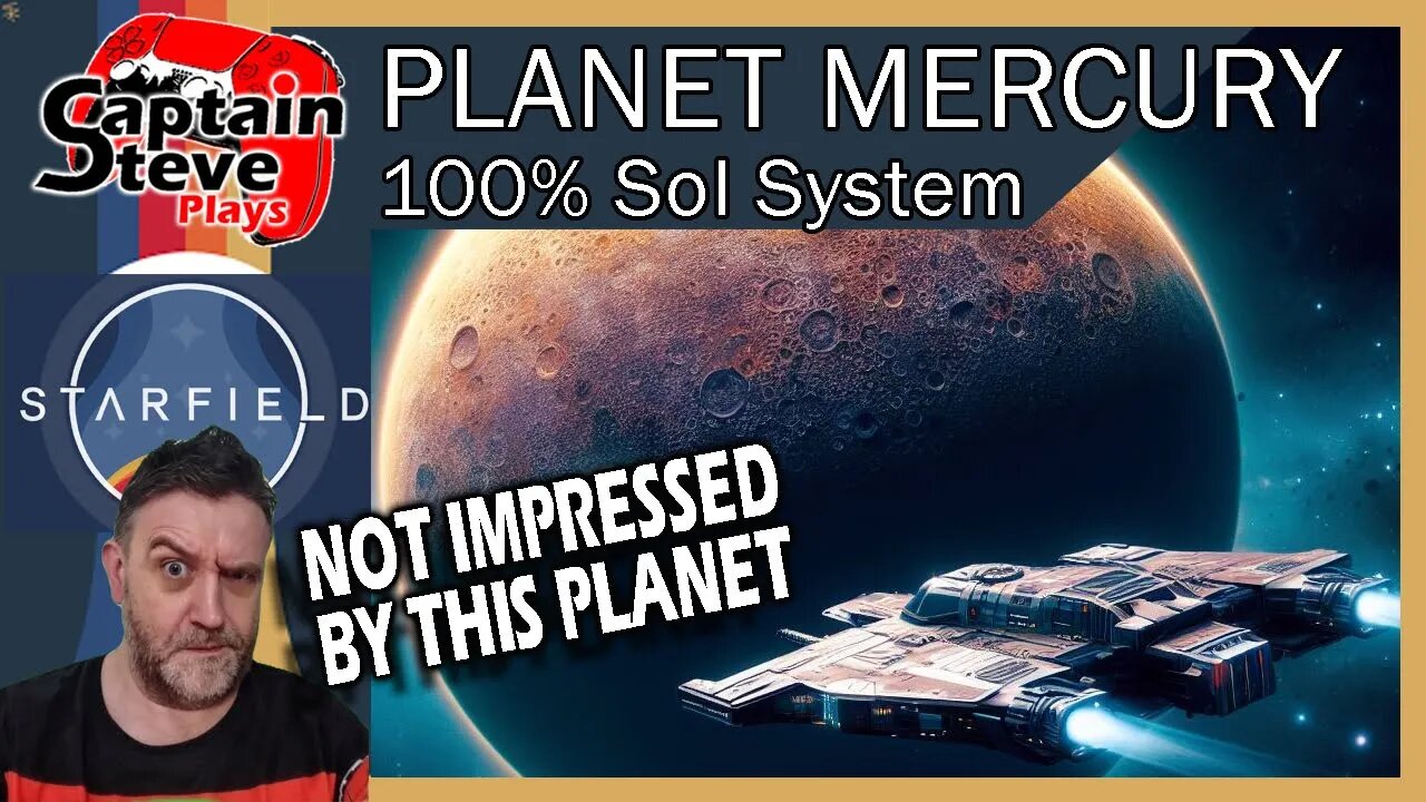 Starfield - Planet Mercury - Sol System - 100% Survey Guide - Captain Steve