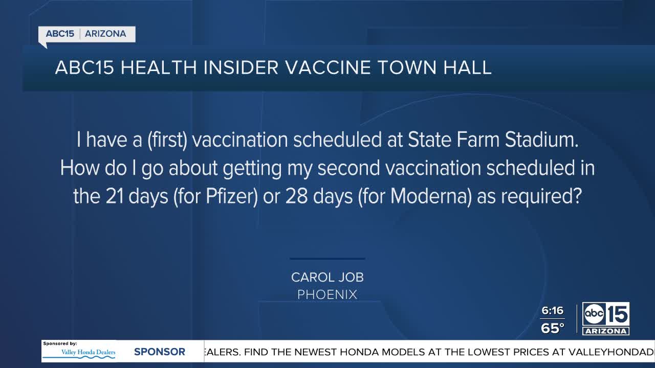 Vaccine Town Hall: Answering your COVID-19 vaccine questions