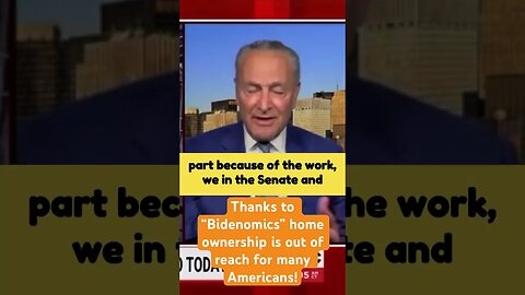 Chuck Schumer is out of touch