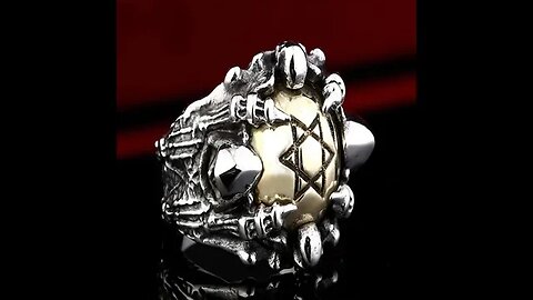 GOLD STAR OF DAVID RING