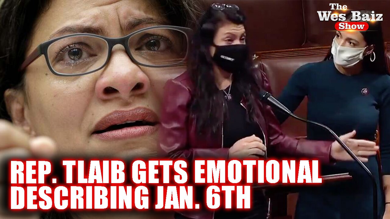 Rep. Tlaib gets emotional describing Jan. 6th