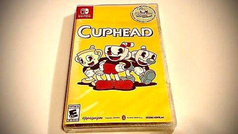 Cuphead - NINTENDO SWITCH - AMBIENT UNBOXING
