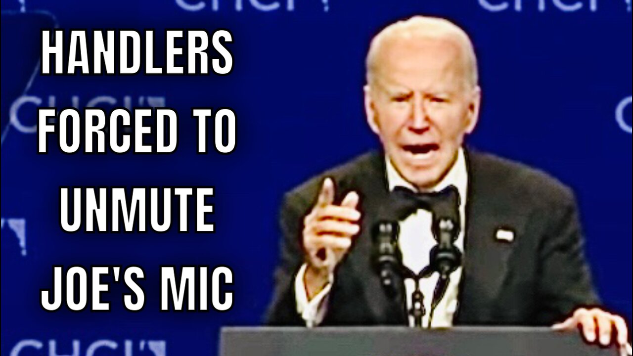 Biden’s Handlers MUTE the MIC, CRANK the MUSIC, but Joe was undeterred! 😮