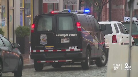 Rain and city response make for a quiet night in Fells Point