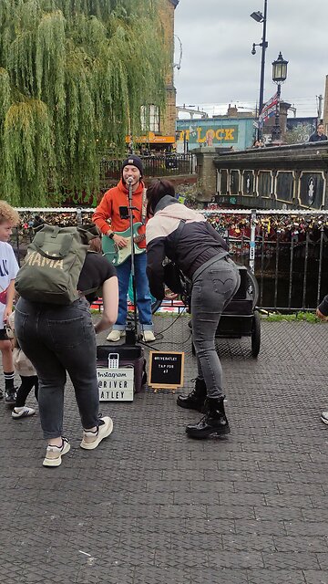 Camden town busking