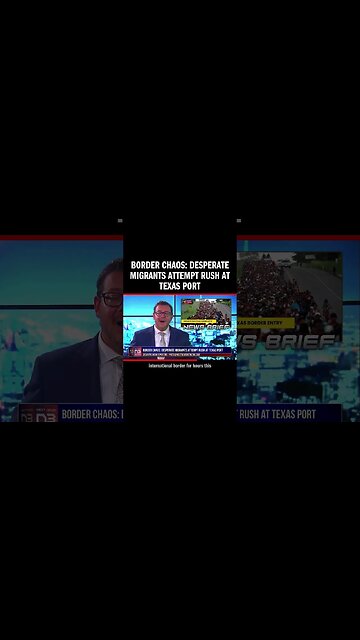 Border Chaos: Desperate Migrants Attempt Rush at Texas Port