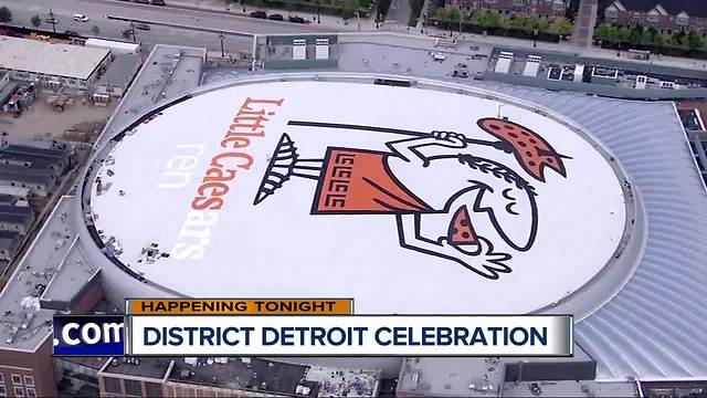 Celebrating the District Detroit ahead of Little Caesars Arena opening