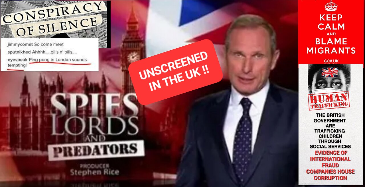 🇬🇧 A VERY BRITISH COVER UP : SEX, LORDS & PREDATORS - UNSCREENED IN UK & US