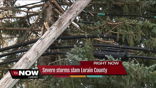 High winds cause significant damage to LaGrange in eastern Lorain County