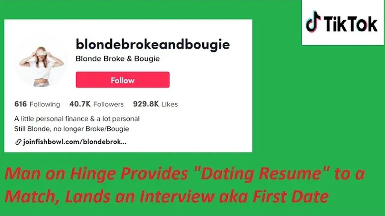 Man on Hinge Provides "Dating Resume" to a Match, get insulted for the world to see