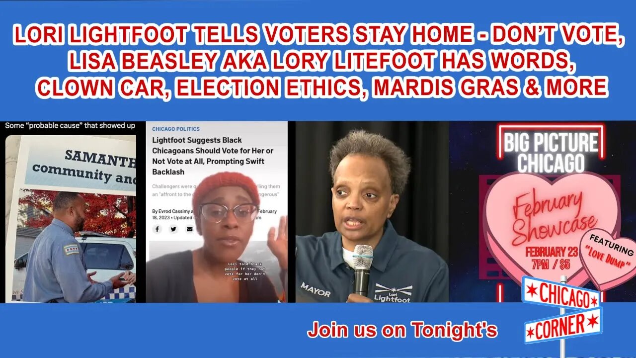 Lori Tells Voters Stay Home, Lisa Beasley Has Words, Clown Car, Election Ethics, Mardis Gras & More