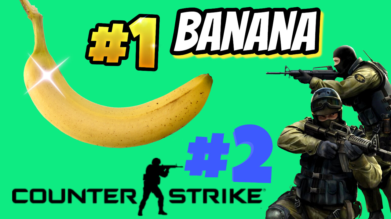 BANANA Game Beats Counter Strike 2 on Steam Charts