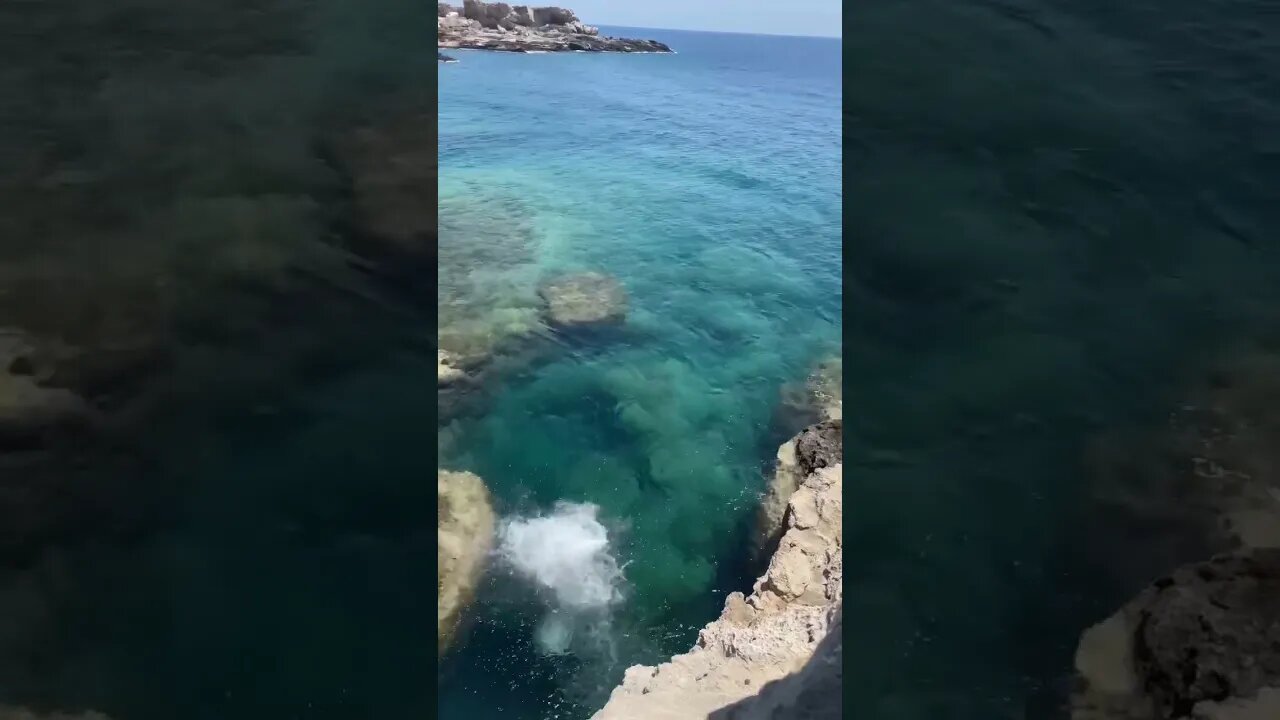 Massive Backflip send from THIS cliff in Greece