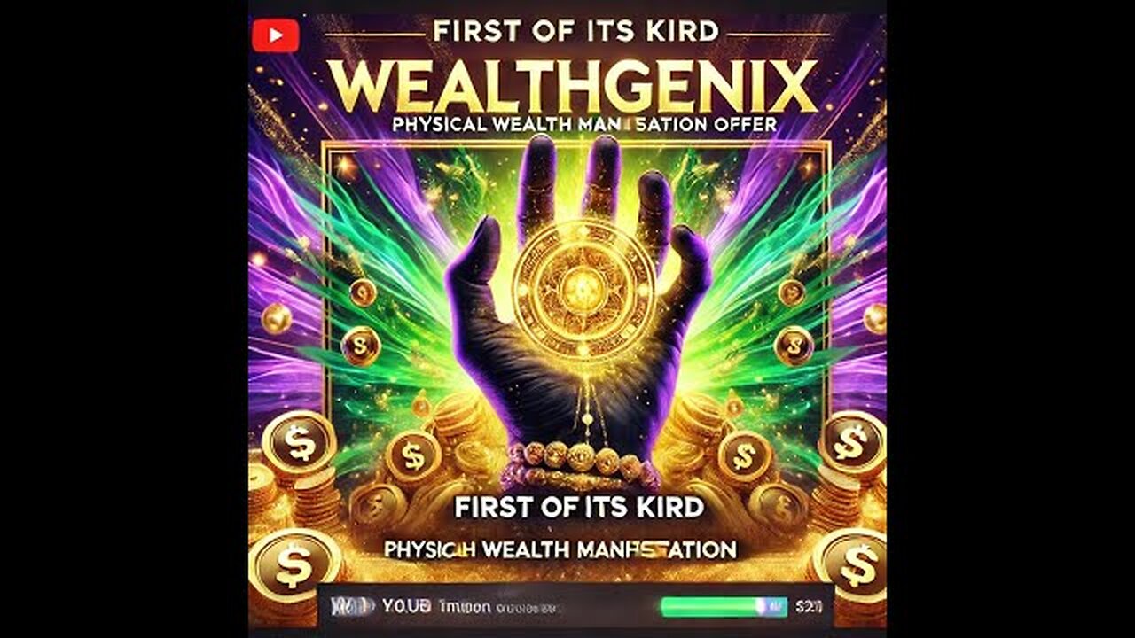 WealthGenix: Unlock Wealth with the First-Ever Physical Manifestation Tool!