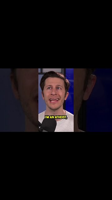 Trump Supporting Atheist Supports Christian Conservative Worldview #shorts