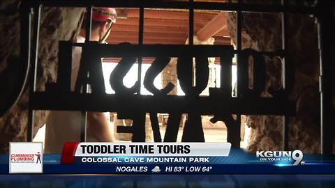 Family friendly tours available at Colossal Cave