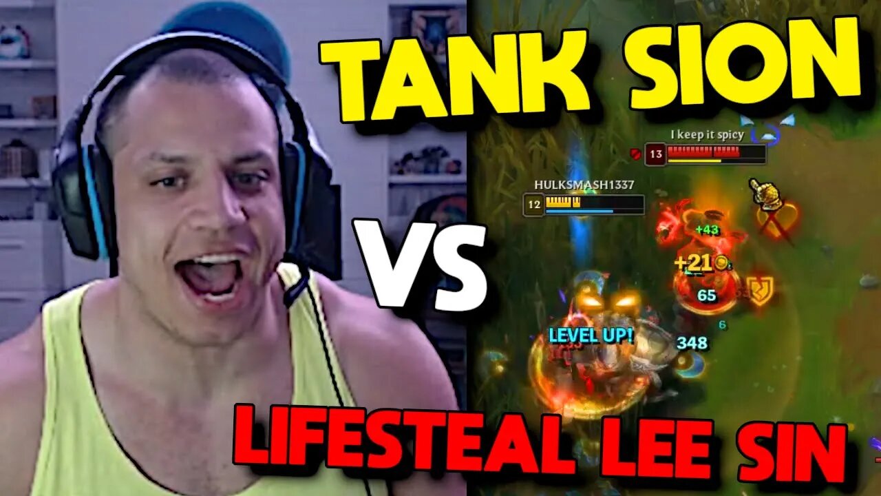 Tyler1 vs UNKILLABLE Lee Sin