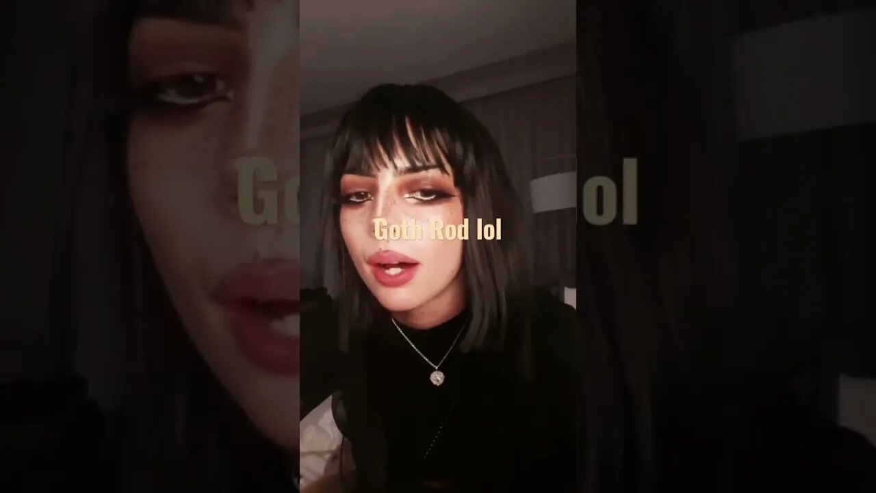 Video goes viral of goth girl obsession with big black deck. Then she lies about it after. lol