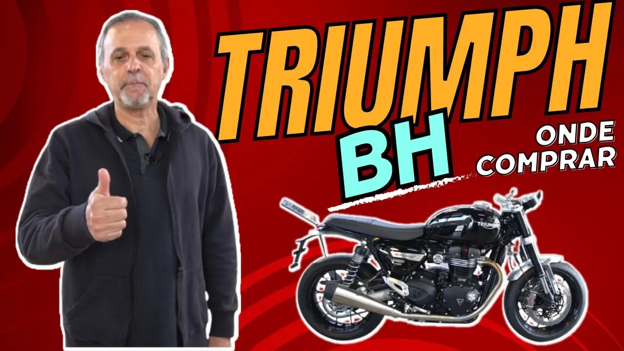 Triumph Motos onde comprar em BH