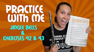 Flute Practice With Me | How To Play Jingle Bells | Standard Of Excellence Book 1 Pg 12