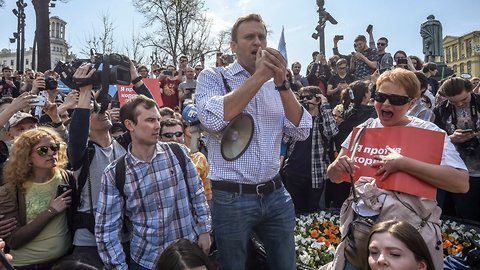 ​Russian Opposition Leader Arrested Immediately After Leaving Jail