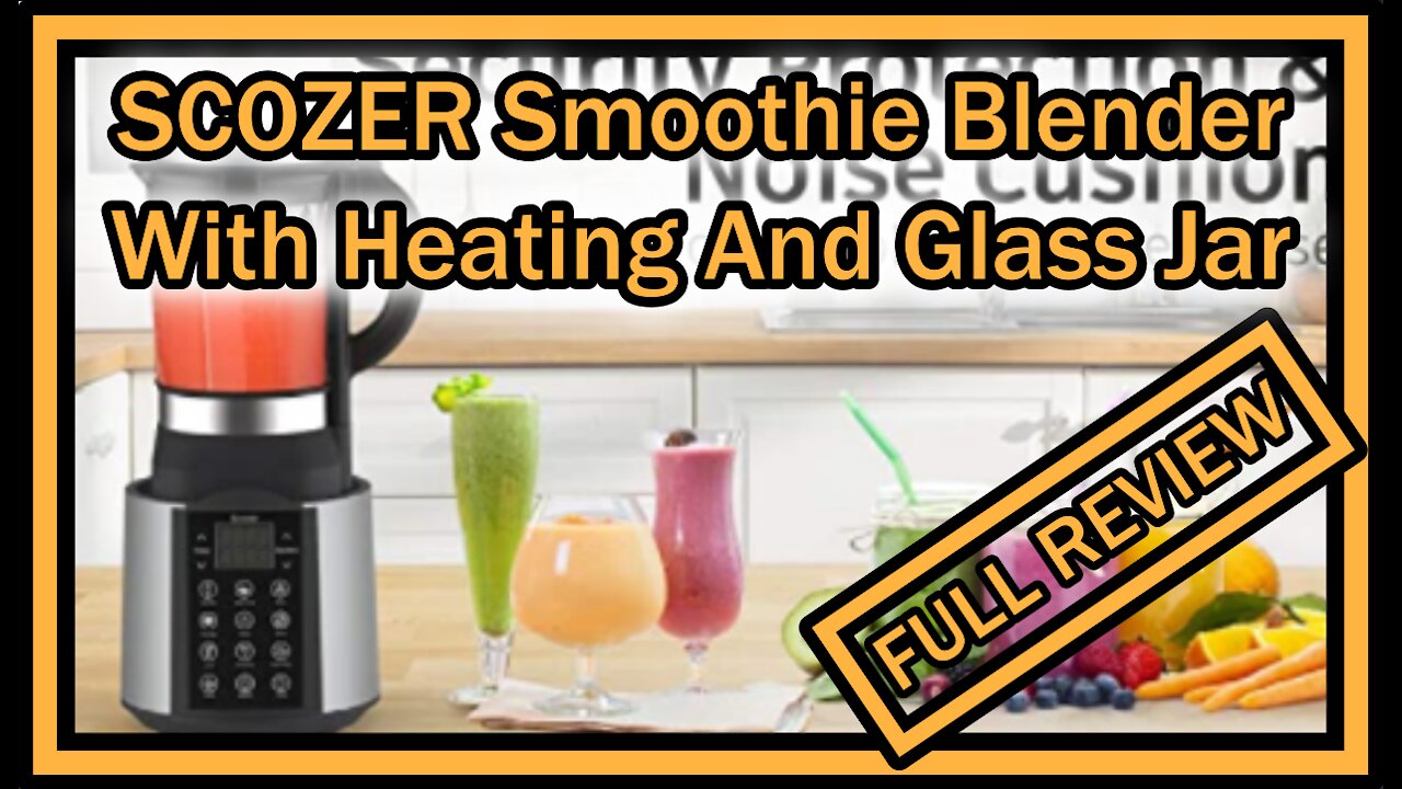 SCOZER Hot & Cold Blender (HL-1979) With Heating Function 59 Oz Crushed Ice Maker FULL REVIEW