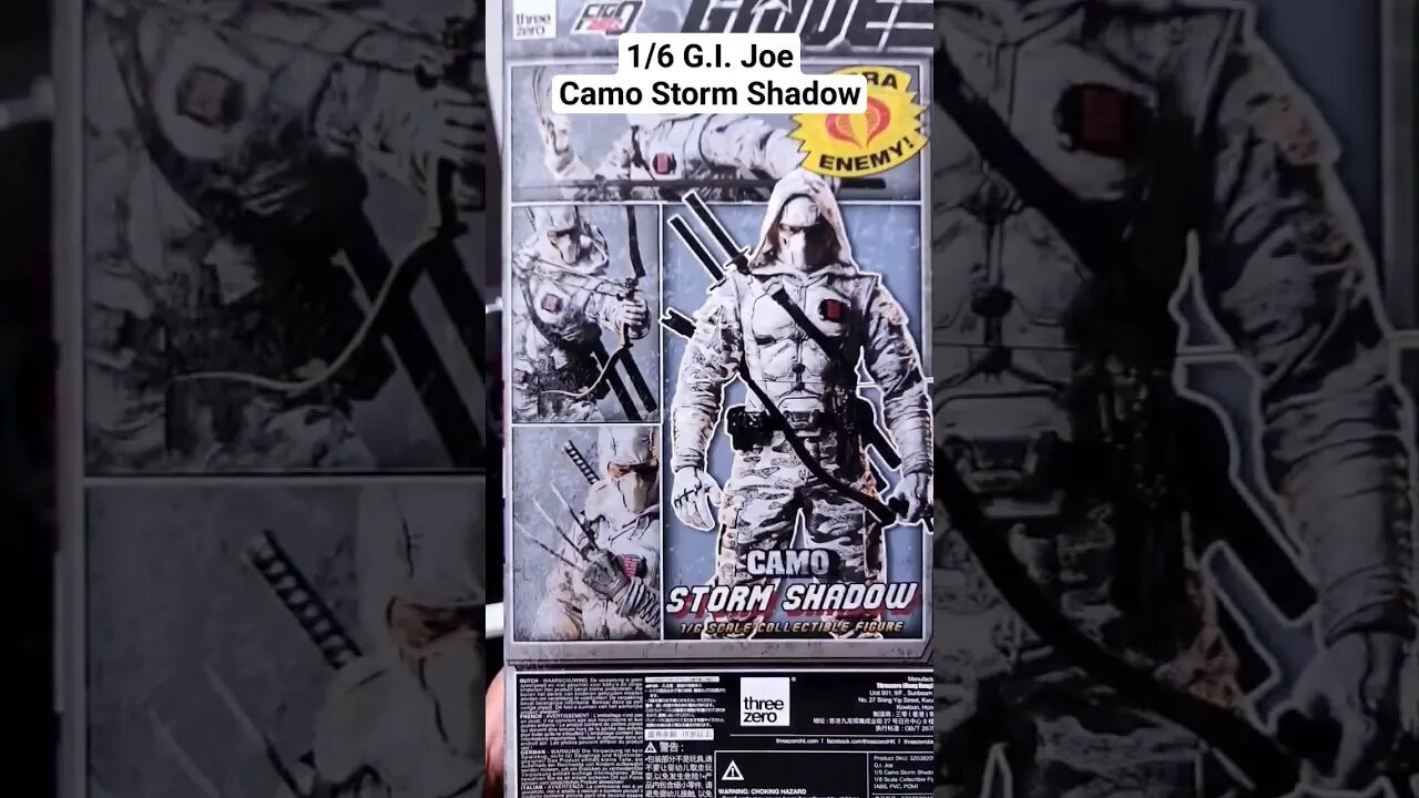 Like & Subscribe for more #shorts #gijoe #stormshadow #onesixthscale #actionfigures