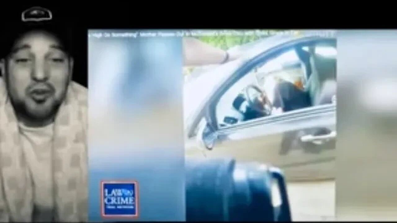 "Mother" passes out on Heroin In McDonald's Drive thru with her 1 year old baby in Backseat.CLOWN 🤡