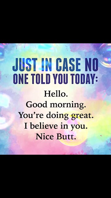 Just in case [GMG Originals]