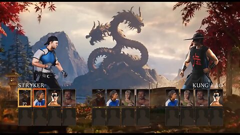 MORTAL KOMBAT 1 MUGEN... test screen pack and striker