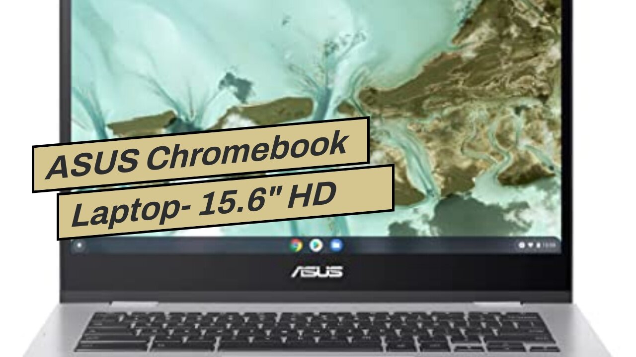 ASUS Chromebook Laptop- 15.6" HD Anti-Glare NanoEdge-Display, Intel Dual Core Celeron N3350-Pro...