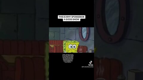 This is why everyone loves SpongeBob SquarePants ! #shorts