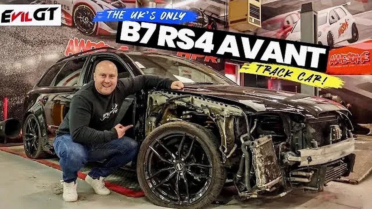 More FORGE MOTORSPORT parts for our B7 RS4 Avant TRACK CAR!