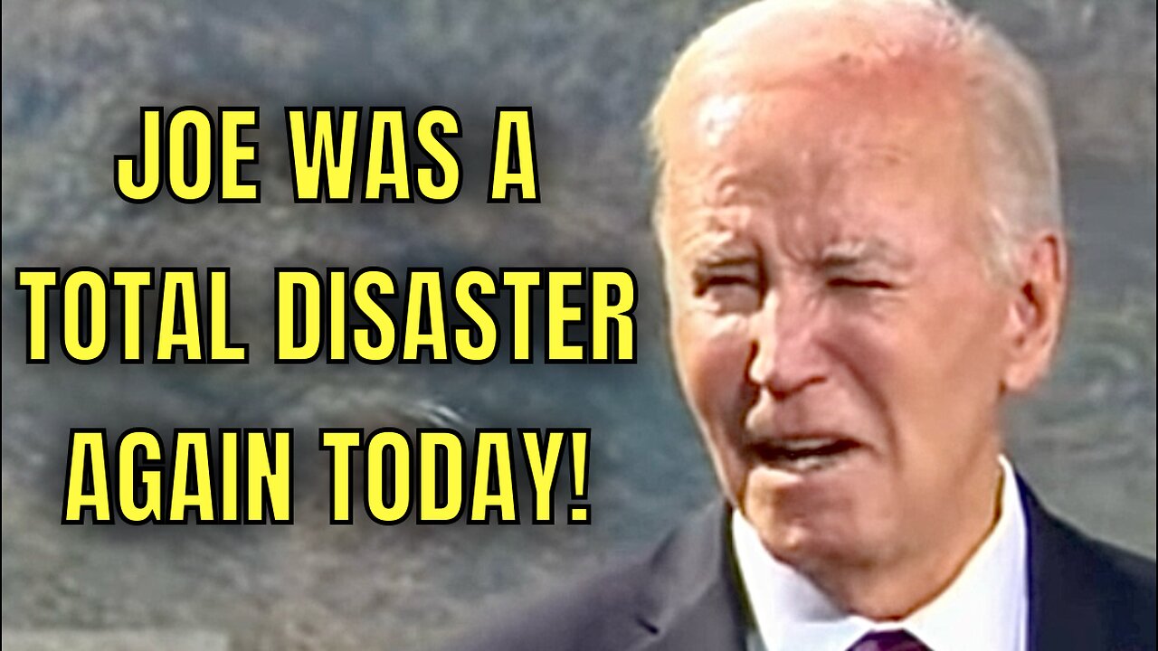 Biden was Slurring, thinking ALIVE people were DEAD, throwing his hat, & YELLING! 👹