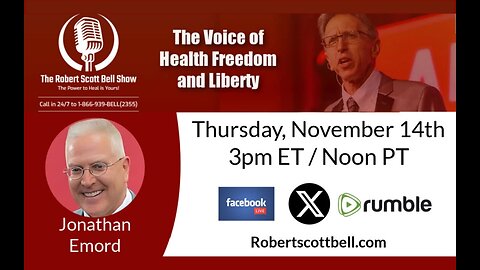 Jonathan Emord, Trump’s Key Advisors, GOP Retains House, DSHEA Anniversary, Young adult cancer rise, Election propaganda for Kids - The RSB Show 11-14-24