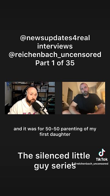 Part 1 of 35: @newsupdates4real interviews Doc Reichenbach about being forced to take the jabs.