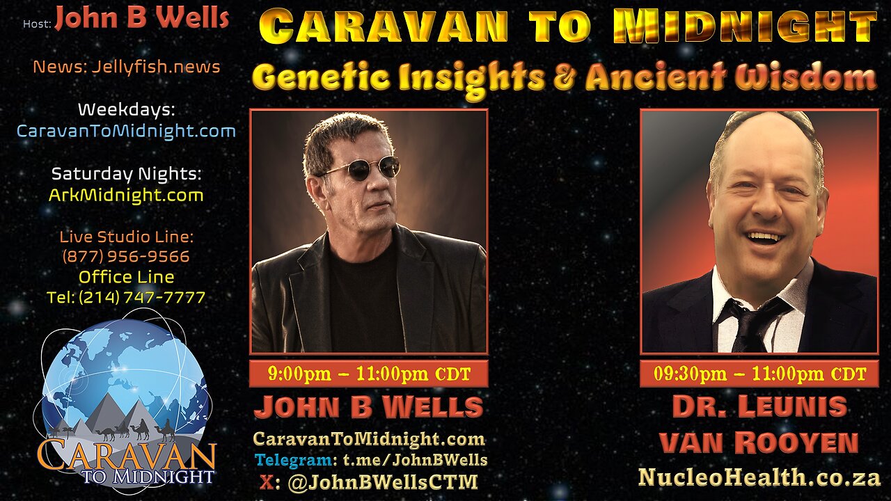 Genetic Insights & Ancient Wisdom - John B Wells LIVE