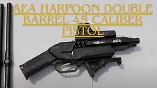 AEA Harpoon Double Barrel 45 Caliber Pistol